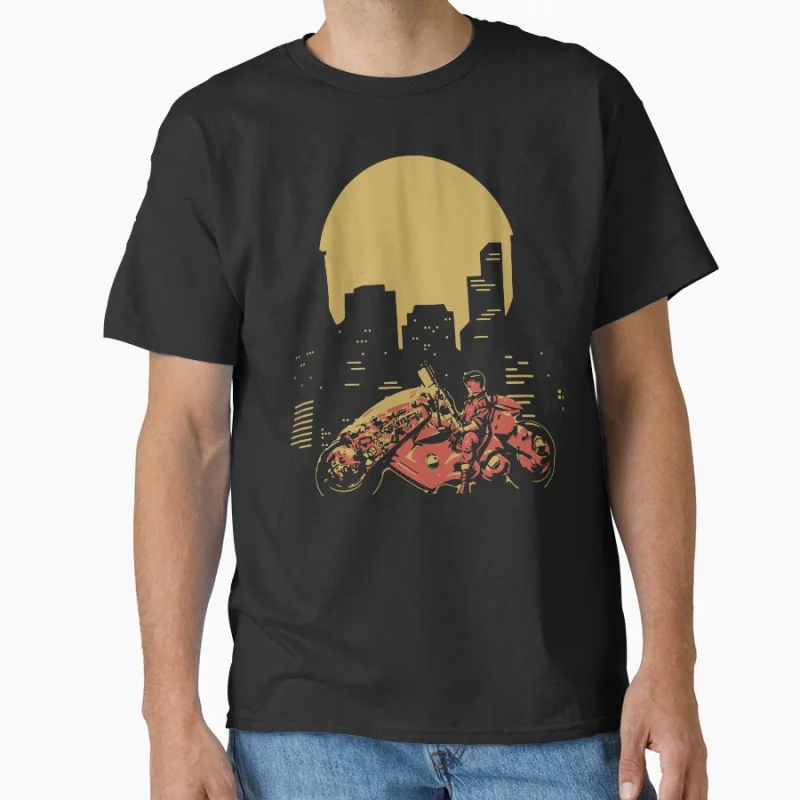 

Akira Retro Vintage Neo Tokyo Explosion Cyberpunk Anime T shirt Large size Tops Manga Graphic Print Y2k Clothes Cartoon Tee