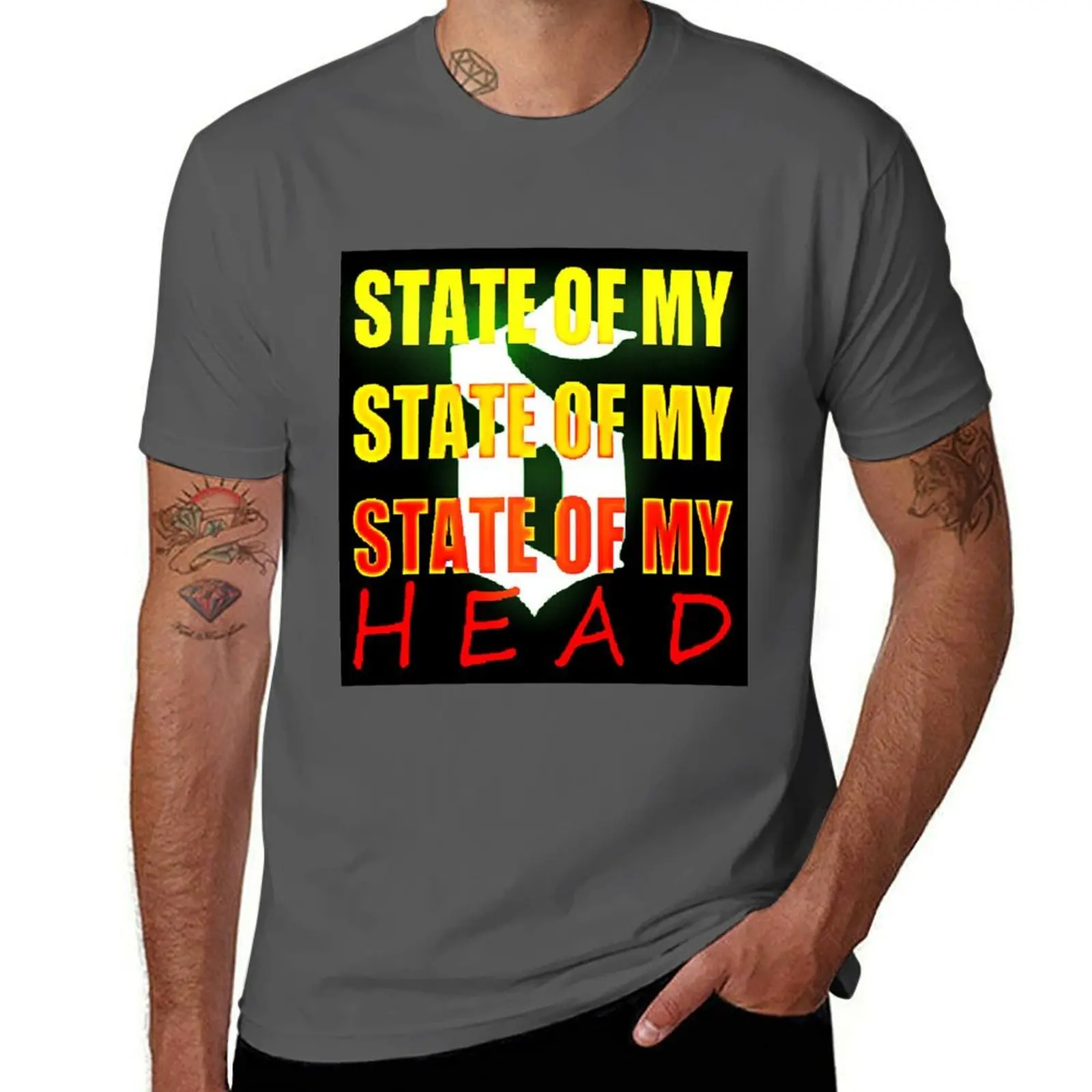 

State of My Head T-Shirt Stretch Fabric Comfort T-Shirt