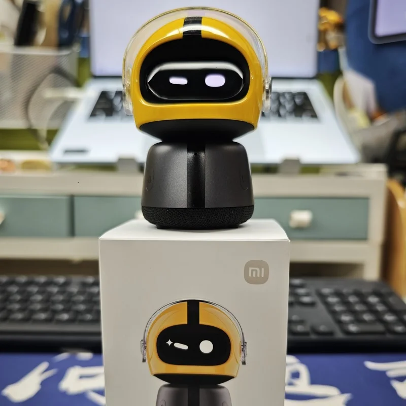 XIAOMI Smart Multi Functional Ble Speaker Facial Expression Alarm Clock Desktop Electronic Pet for Xiaomi Smart Band 10/9/8