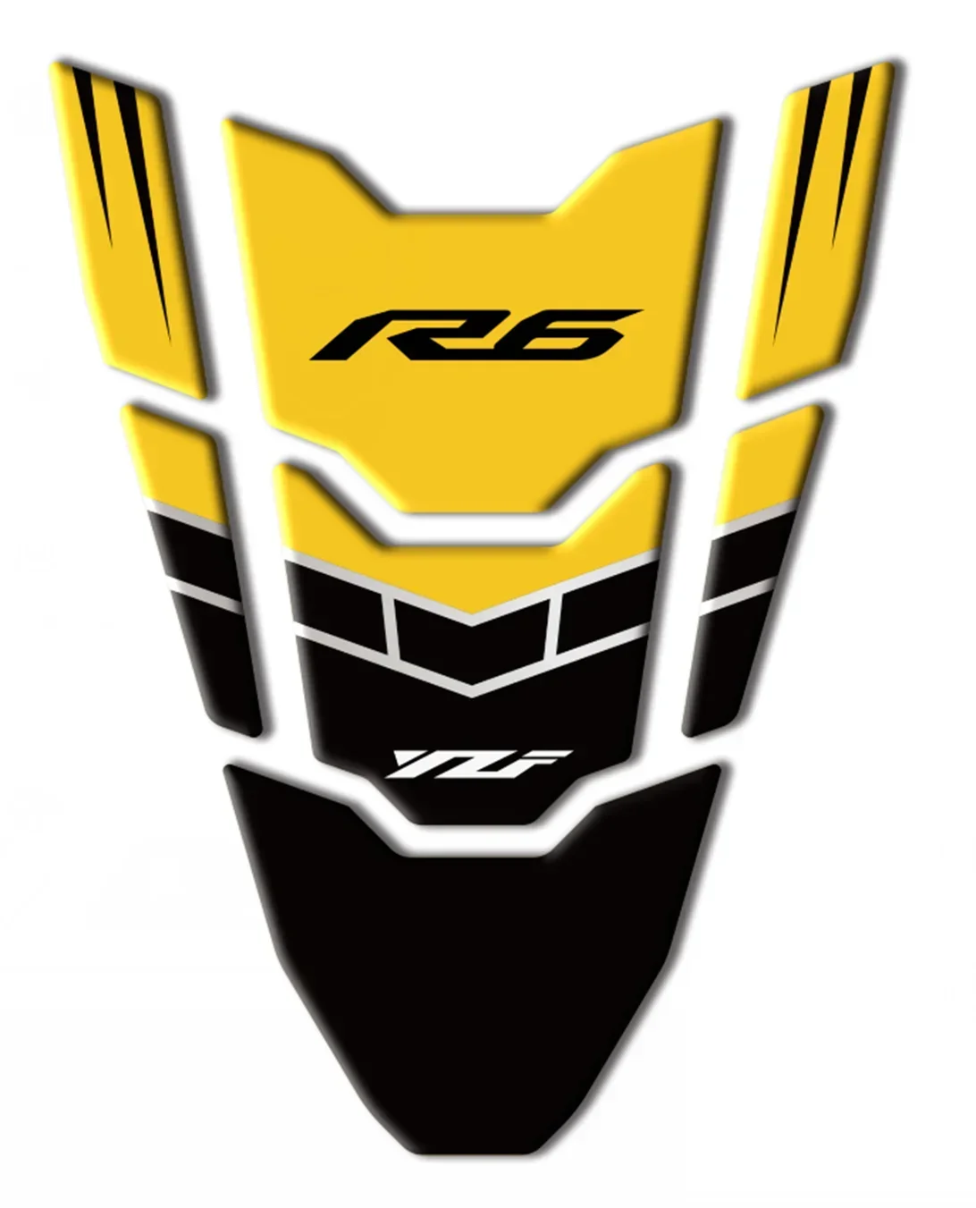 FOR YAMAHA YZF R6 R 6 Motorcycle Fuel Tank Protector 3D Gel Sticker Decal -2 MOTO