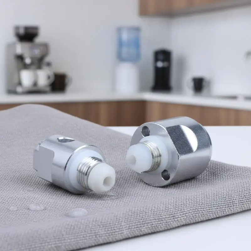 Heavy Duty Aluminum Moka Pot Pressure Valve Replacement Universal Safety Release Valve Fit 2-12 Cup Stovetop Moka Espresso Pots