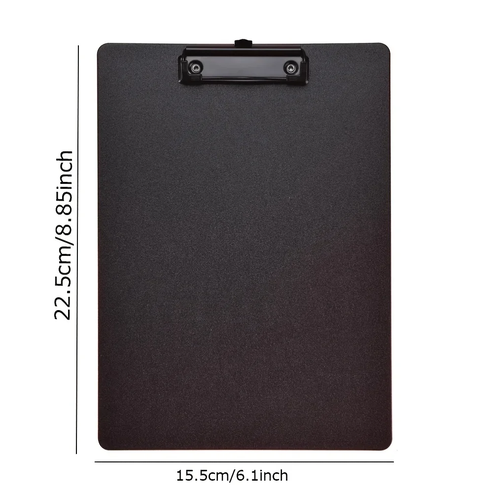 1PC A5 File Folder Clipboard Writing Pad Memo Clip Board Clips Test Paper Storage Organizer School Supplies Office Stationary