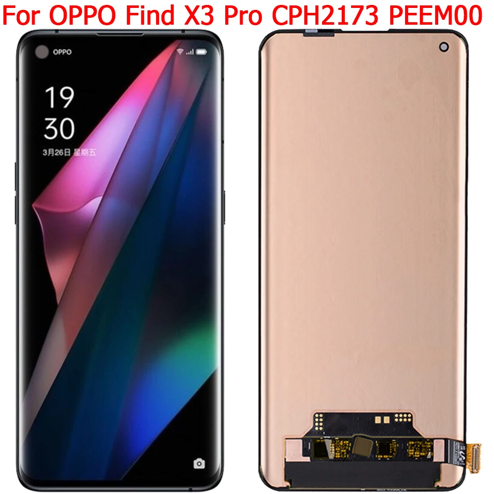 For OPPO Find X3 Pro LCD Screen Display With Frame 6.7