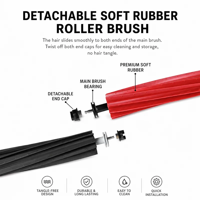 Roborock S8/S8+/S8 Pro Ultra Robot Vacuum Cleaner Accessories Main Side Brush Mop Cloth Hepa Filter Dust Bag Spare Parts