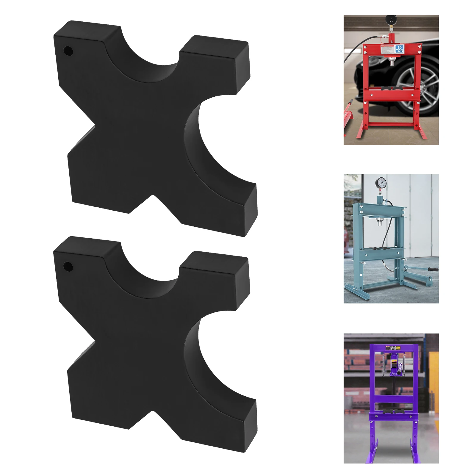 

H Frame Hydraulic Shop Press Plate Black Use In Workshops, Factories