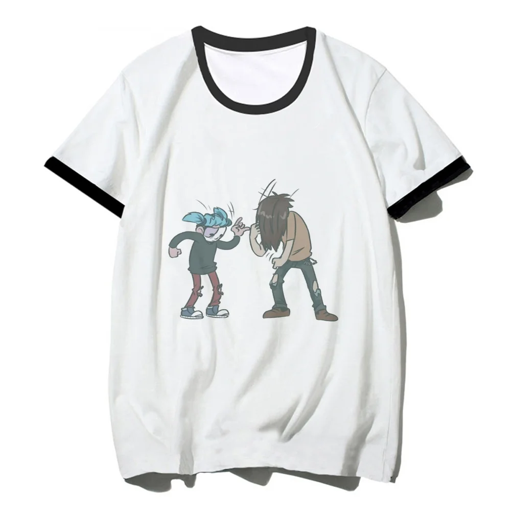 Sally Face top tees teen y2k aesthetic japanese manga meme tshirt funny gyaru kawaii japanese grunge