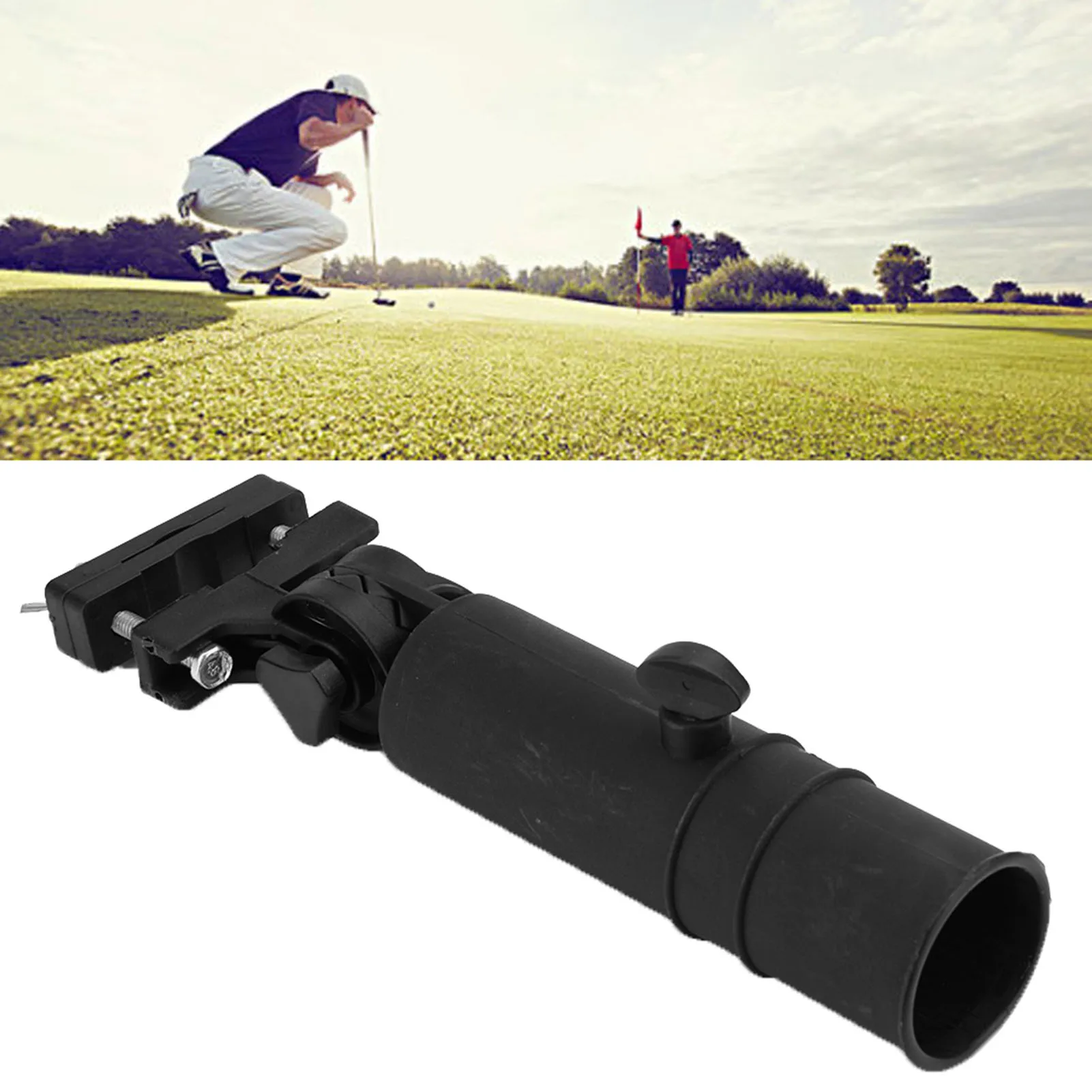 Umbrella Stand Umbrella Holder  Trolley Umbrella Holder Umbrellas Stand Black for Golf Cart Handles