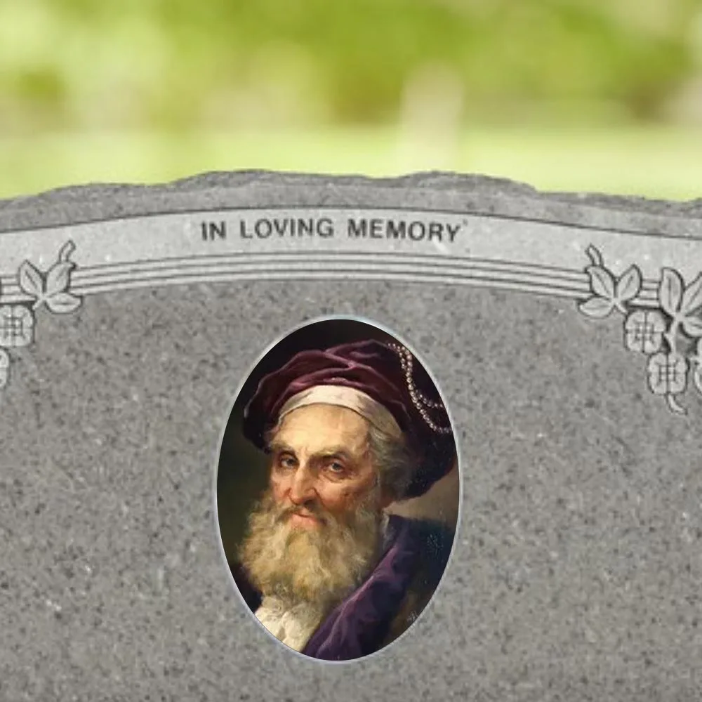 2D Flat Not 3D 1pc Custom Photo Memorial Headstone Tile Perfect for Mother'S Day Father'S Day Memorial Day Pet Memorial Gift - view 3