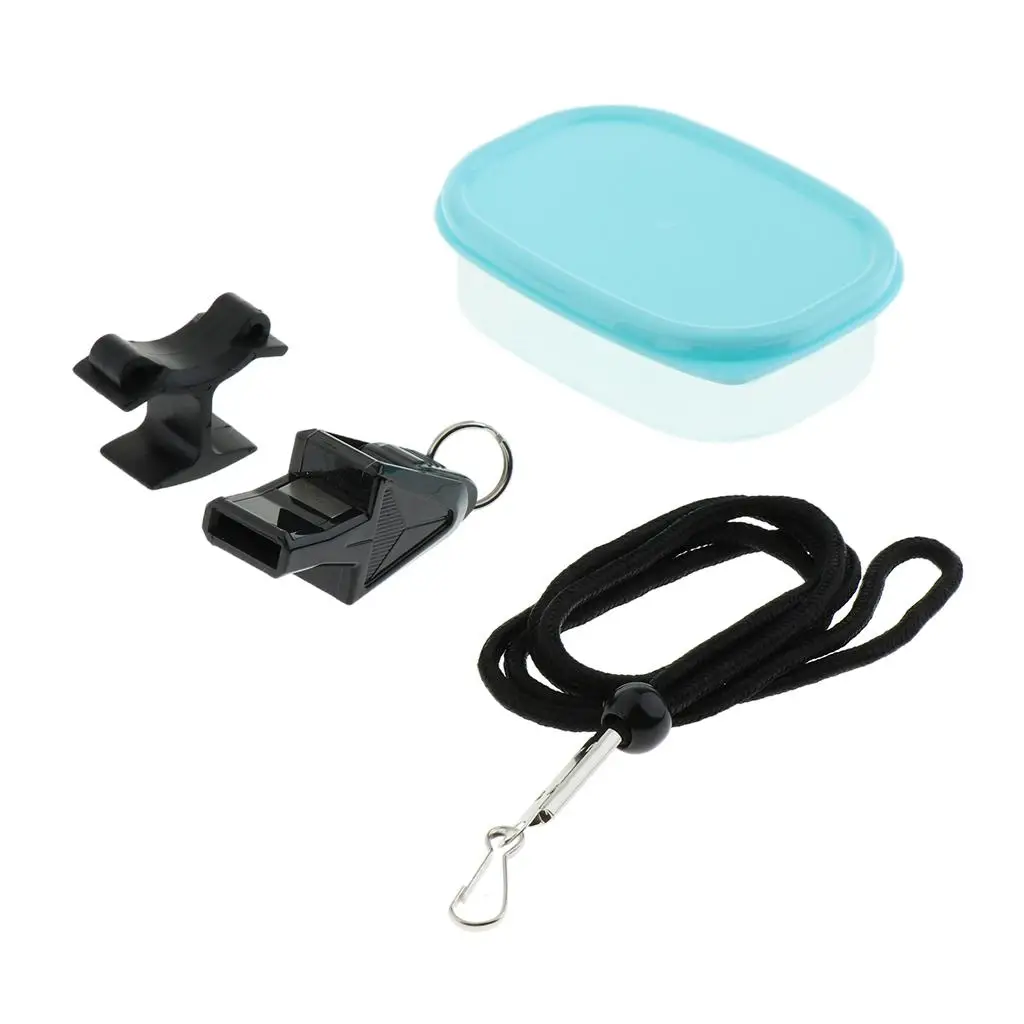 緊急サバイバルホイッスル ストラップ付きフィンガークリップ 安全金属ホイッスル