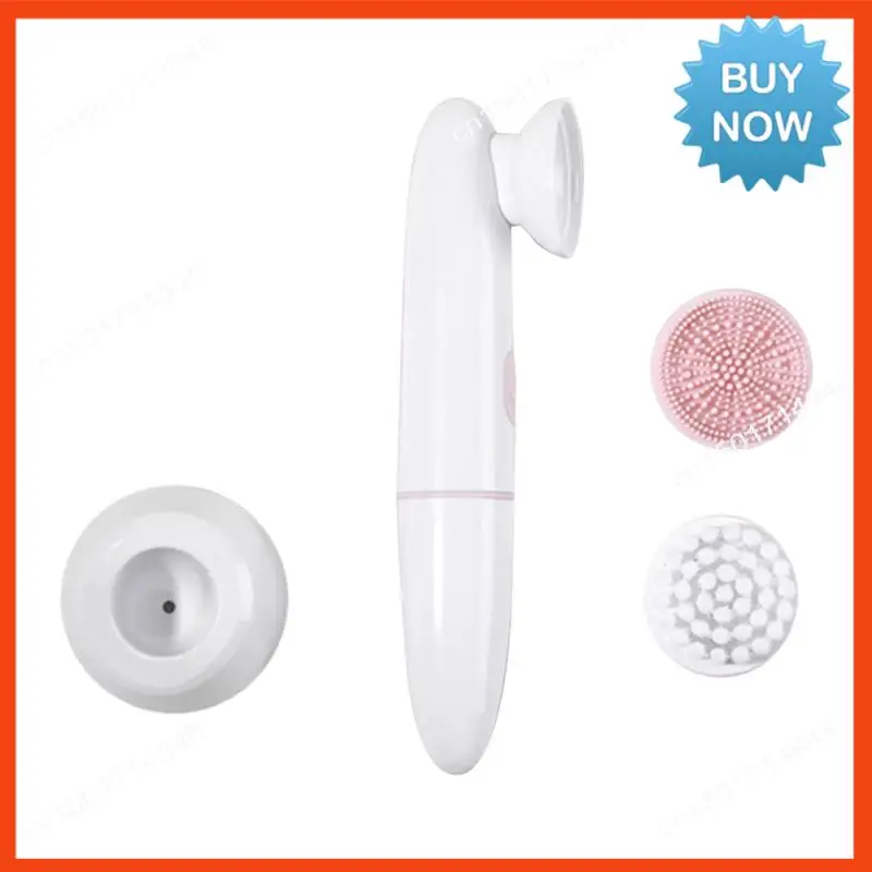 Электрическая силиконовая щетка для очищения лица BISM, уход за кожей, пилинг, удаление черных точек, очищающее средство для пор, массажер для лица, устройство