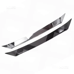 For Mazda CX-5 2017-2023 2024 ABS Chrome Front Engine Machine Grille Upper Hood Cover Trim Car Styling