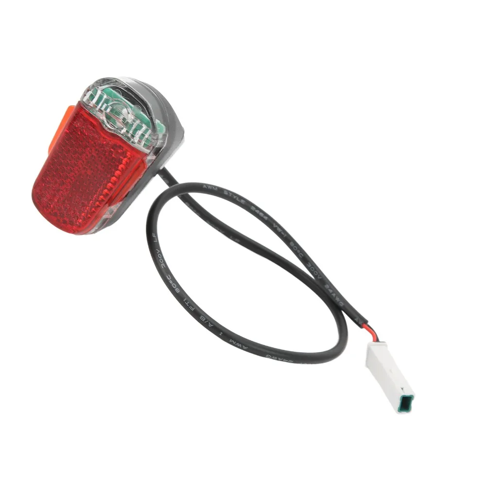 ABS Electric Scooter Taillight Waterproof LED Rear Light Ultra Bright Reflective Brake LampTail Lamp for Ninebot MAX G30D