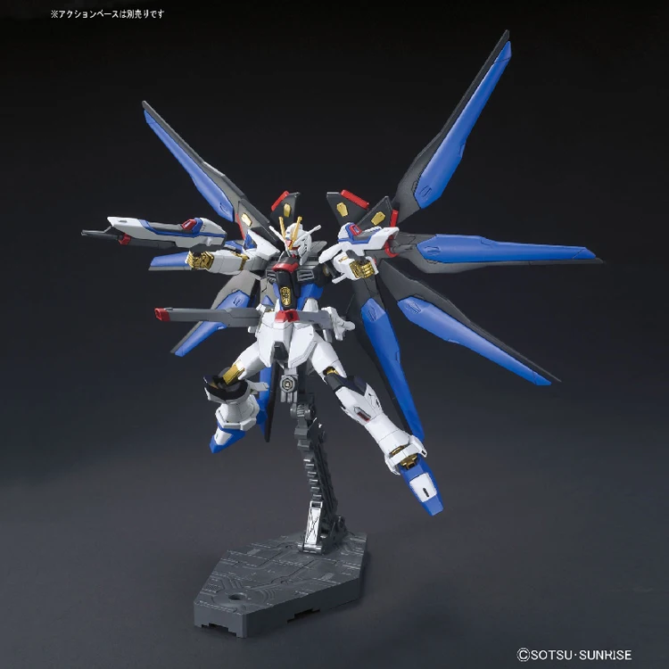 Bandai-Original Anime Figura Modelo Brinquedos, Coleção De Figuras De Ação, Strike Freedom Reve, HG 1: 144, Gundam ZGF-X20A, Em Stock