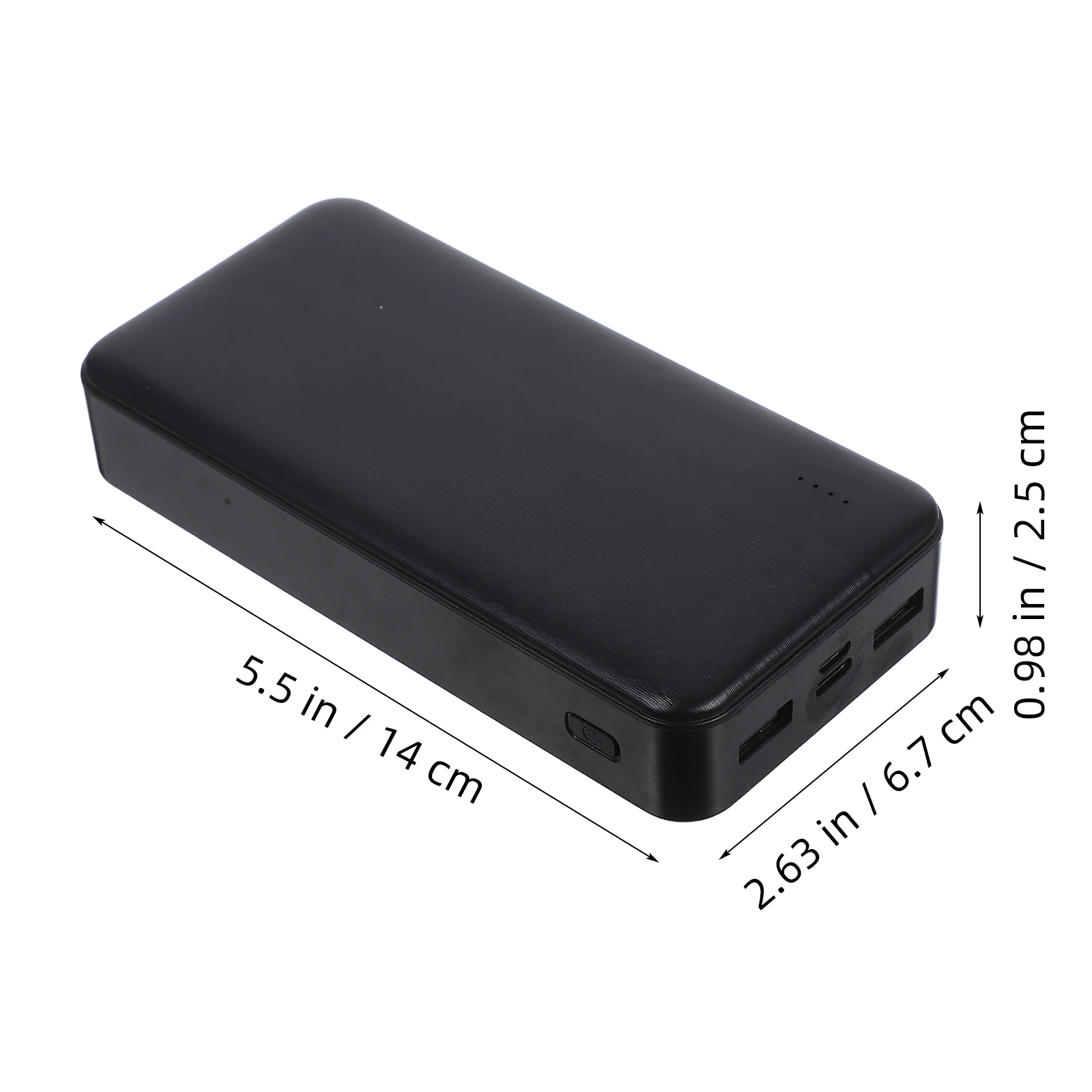 Portable Power Bank Style Storage Container Key Hider Box Secure Small Valuables Discreet Home Office Decor Simulation Plastic