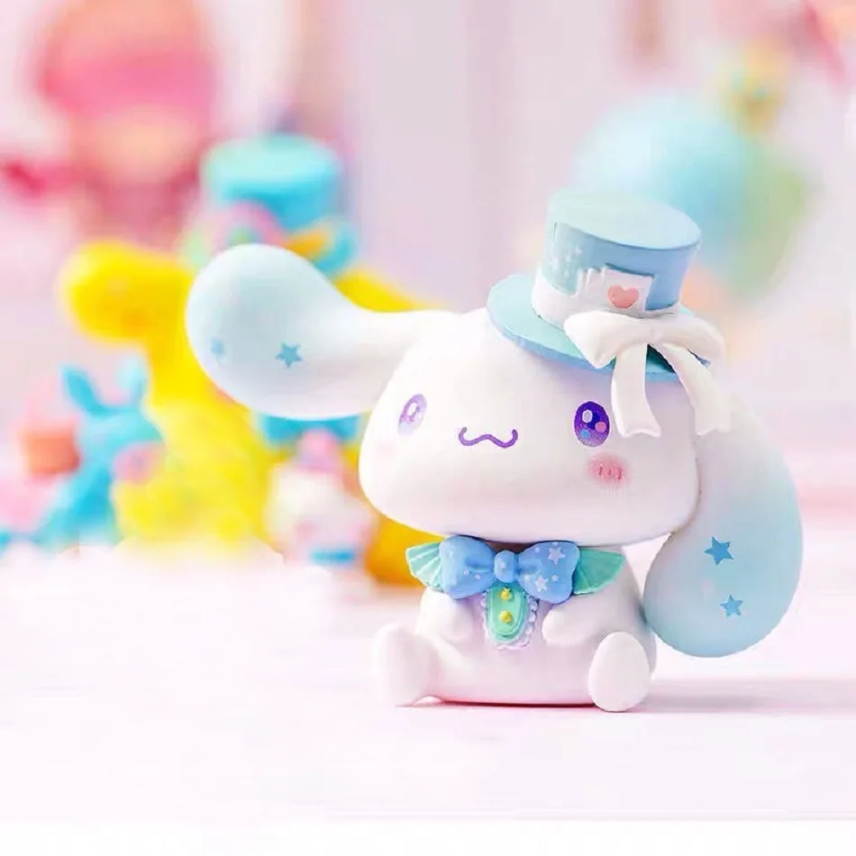 12 szt. Nowe Sanrio Blind Box Kawaii Kuromi Cinnamoroll My Melody Figurki Lalki Niespodzianka Zabawka dla Fanów Prezent 12 Losowych Stylów