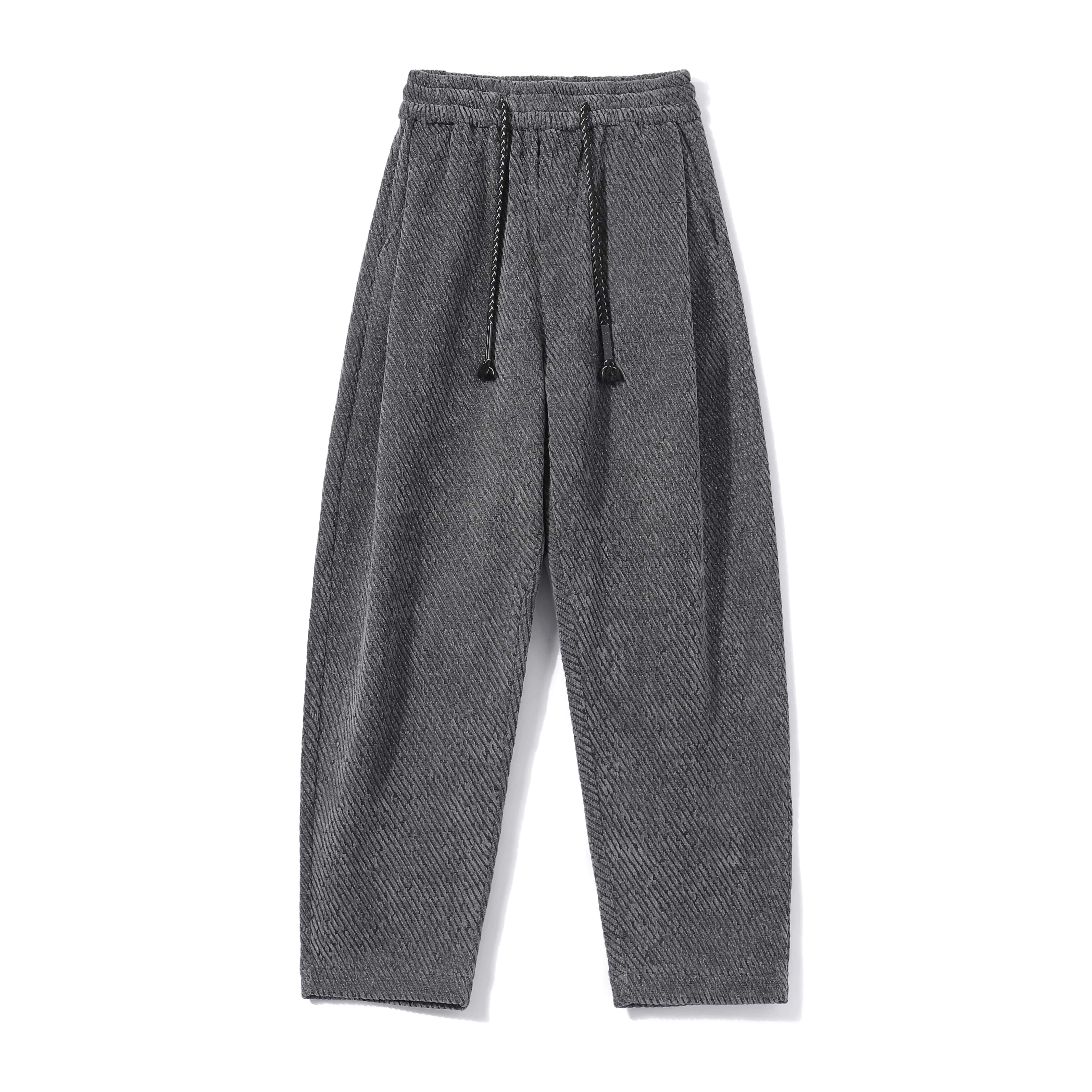 

Lazy casual trousers men's spring and autumn fashion brand machete trousers loose versatile sweatpants