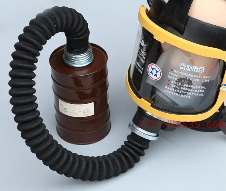 0.5M, 1M, 5M, 40MM Interface Gas Mask Snorkel Wear Resistant Anti-Aging Gas Mask and Filter Connecting Pipe