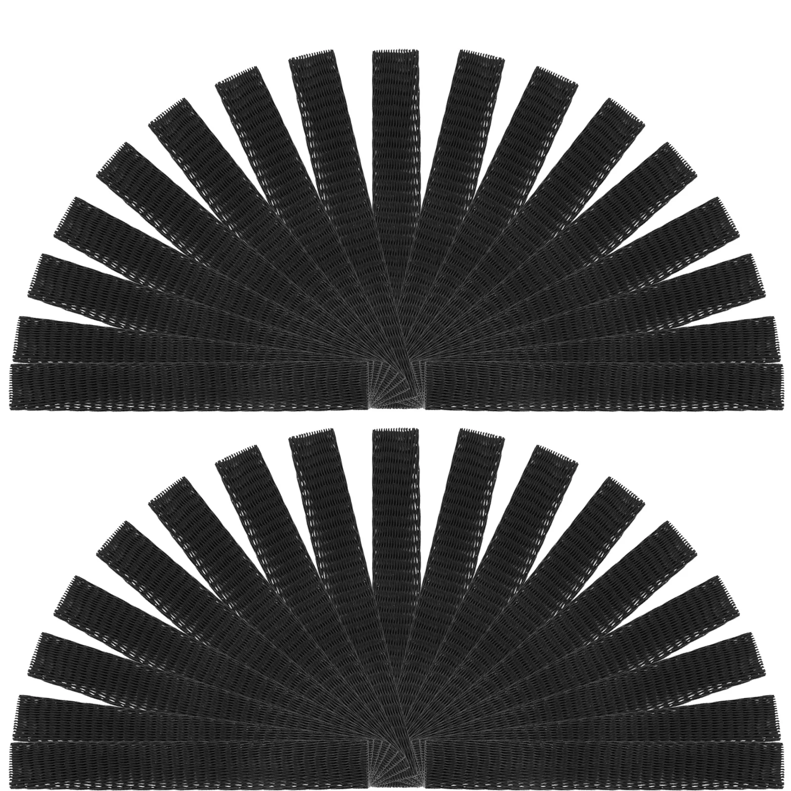 

50Pcs Brush Protective Mesh Sleeve Elastic Cover for Makeup Brushes Travel Organizer Makeup Brush Cover