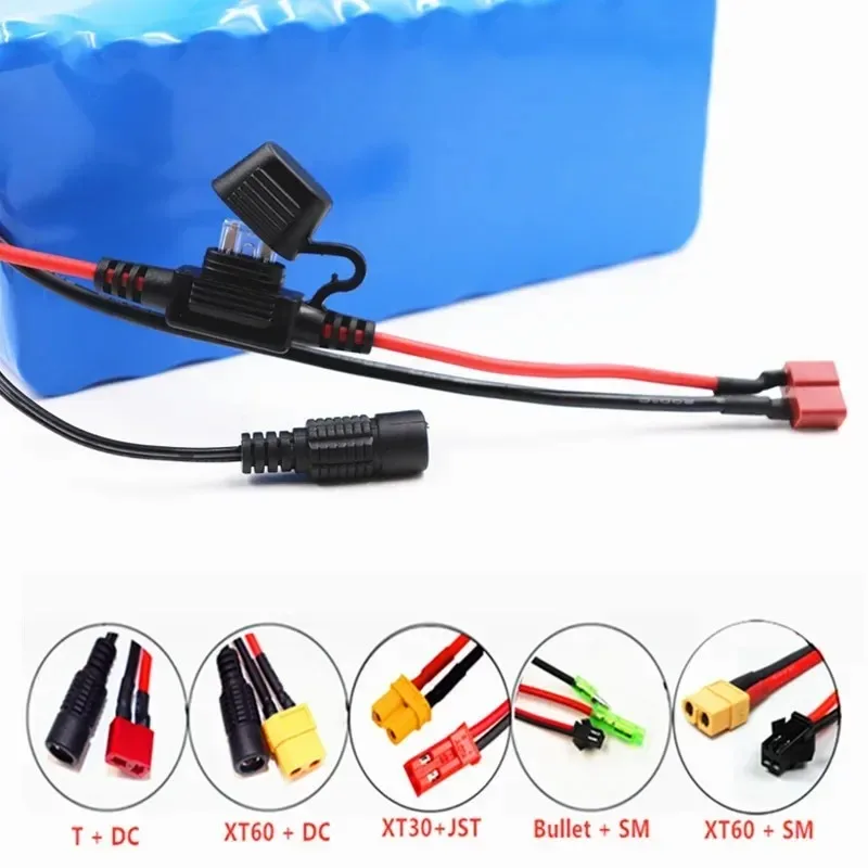 

36V 12.8Ah Battery 18650 10S4P 220W 350W 500W High Power Batteries 42V 14000mAh with BMS Protection+Charger