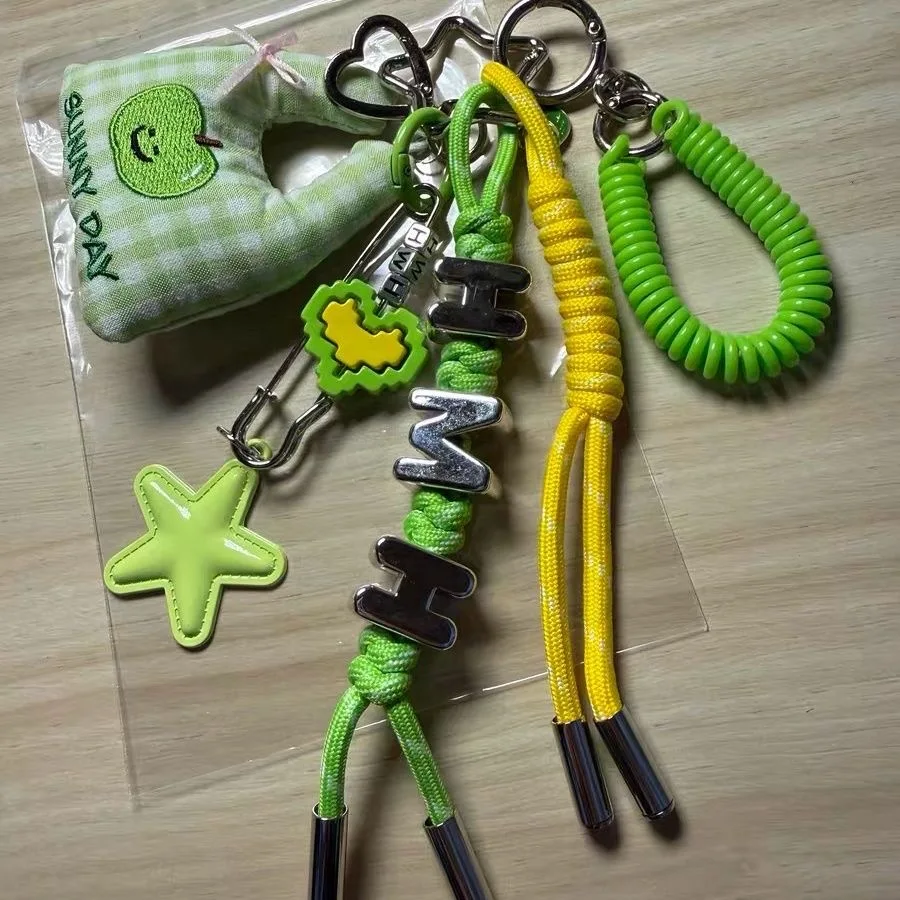 

Hou Minghao kiwi letter attribute cosplay pendant fan support color peripheral keychain backpack ornament