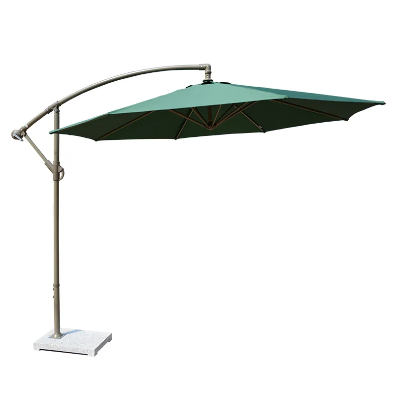 Outdoor parasol courtyard 3 meters balcony outdoor table and chairs with umbrella commercial umbrella stall banana umbrella