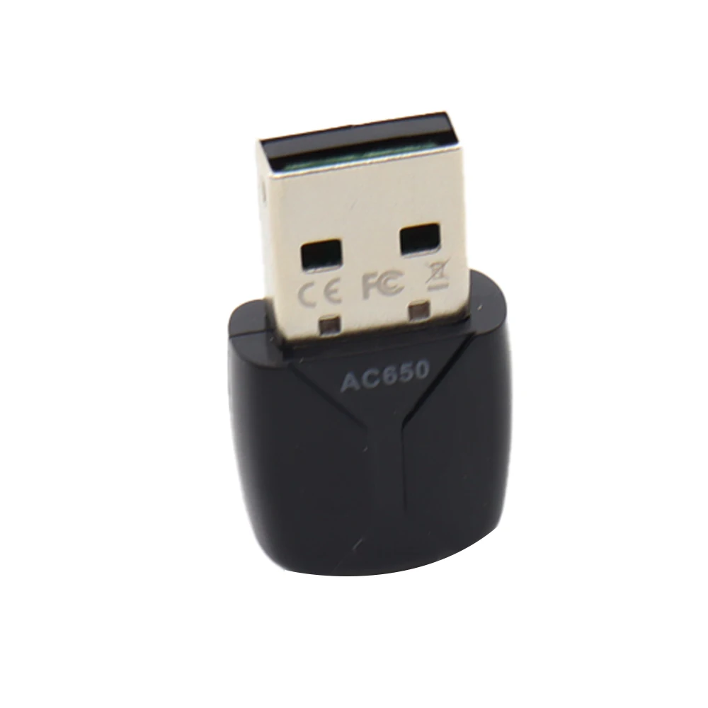 

650 Мбит/с USB Wi-Fi адаптер двухдиапазонный 2,4G/5,8 ГГц сетевая карта 600 Мбит/с Ethernet WIFI сетевой адаптер Dongle беспроводной Wi-Fi приемник