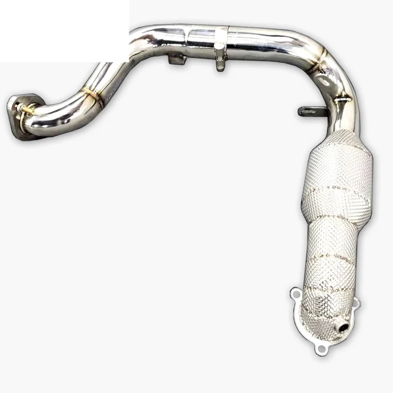 Hoofd Sectie Hoge Doorstromingsbuizen Uitlaatpijpen Tak Downpipe Uitlaatpijp Met Katalysator Voor Mercedes Benz A35l Amg W177 2.0T