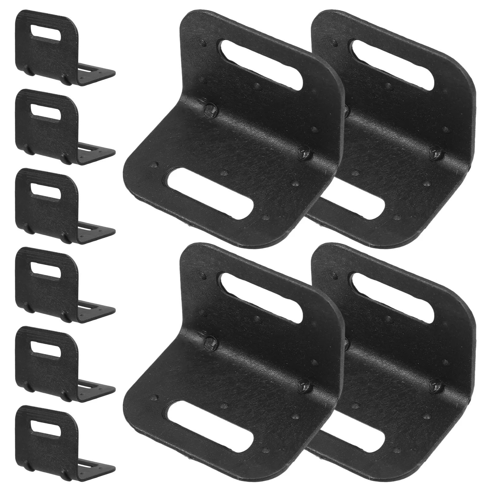 20Pcs Thickened Plastic Corner Protectors L-Shape Right Angle Brackets for Carton Pallet Packaging Edge Protection Bulk Supply