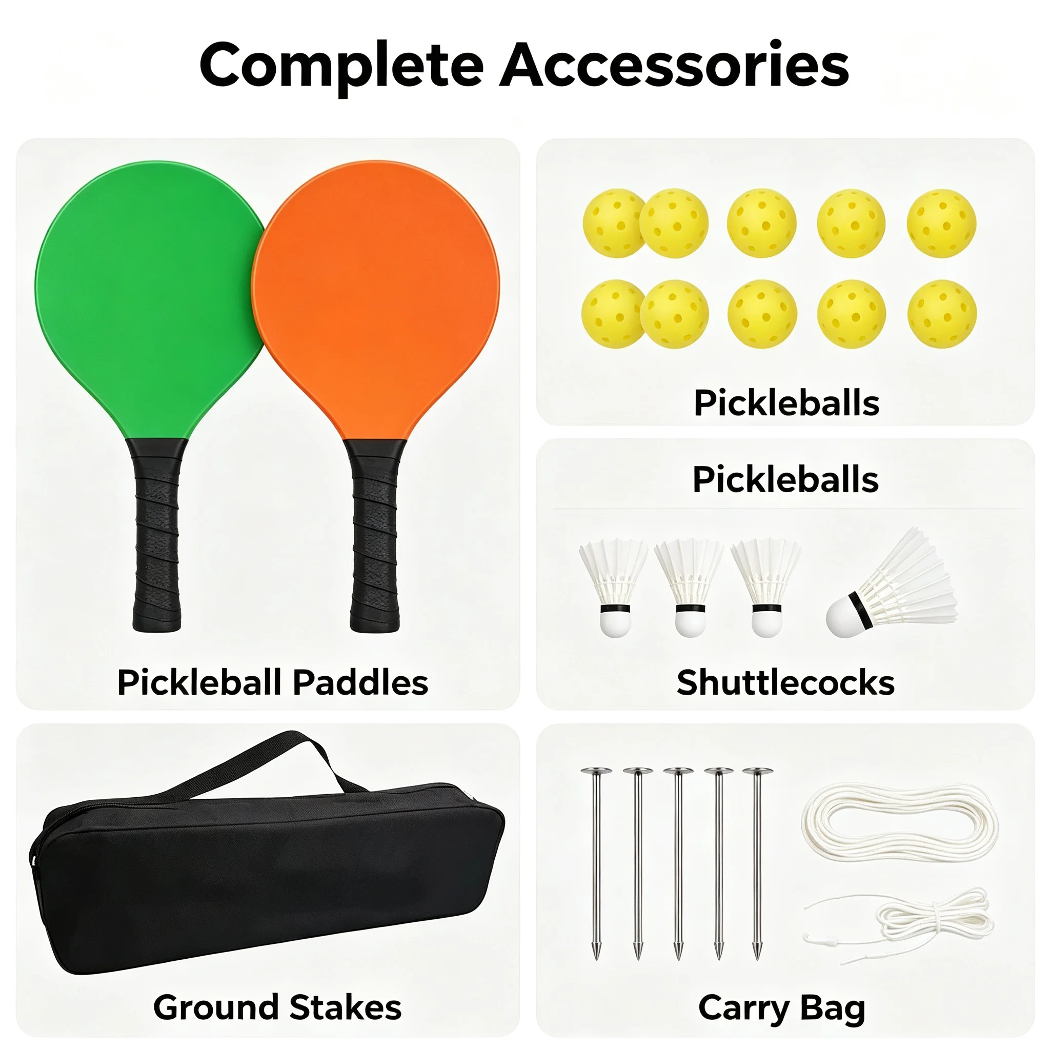 Portable Detachable Game Grid Set Badminton Pickup Shuttlecock Pickup Outdoor Indoor Entertainment Network