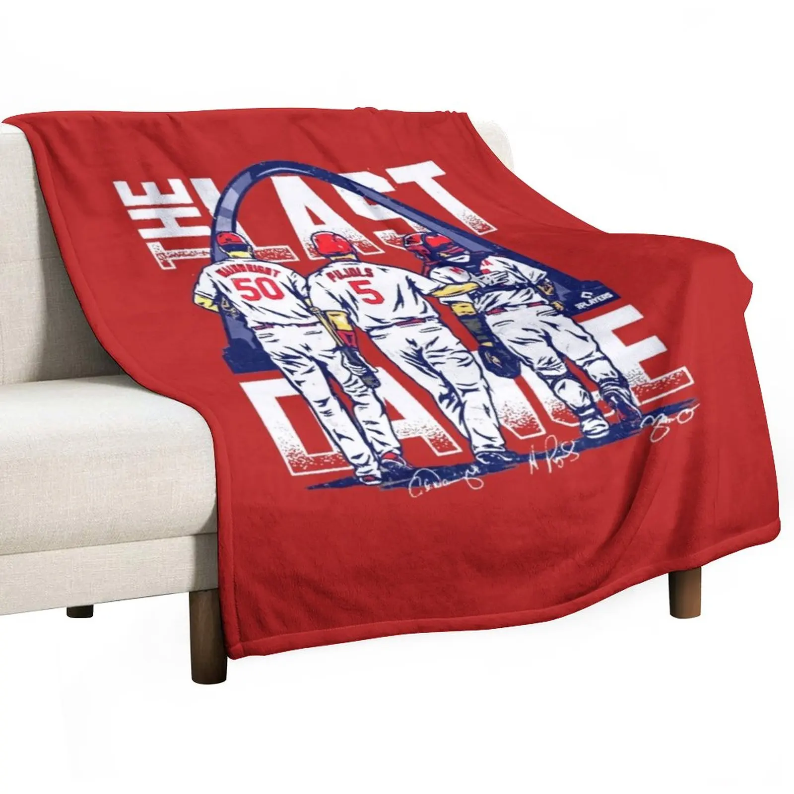 

St louis baseball Throw Blanket Travel Blanket Sofa Throw Blanket