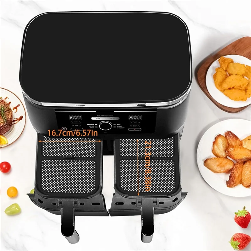 Protetor contra respingos de silicone A74G para Ninja Foodi Max Dual Zone AF400EU AF451EU Acessórios para fritadeira de ar