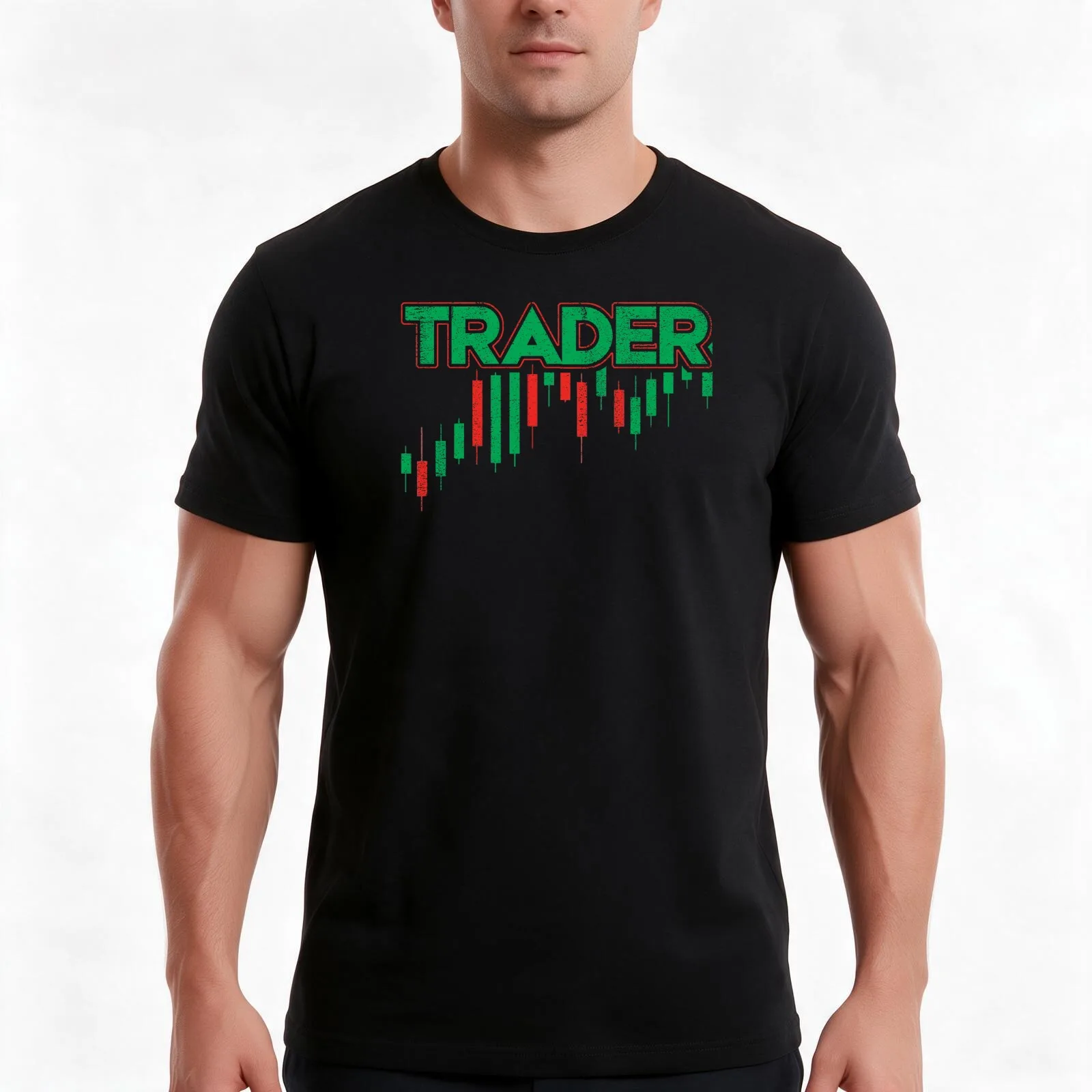 Day Trader Stock Market Investor Investing Trading Cryptocurrency Forex T-Shirt, Summer Casual Cotton Tee, Vintage Graphic Print