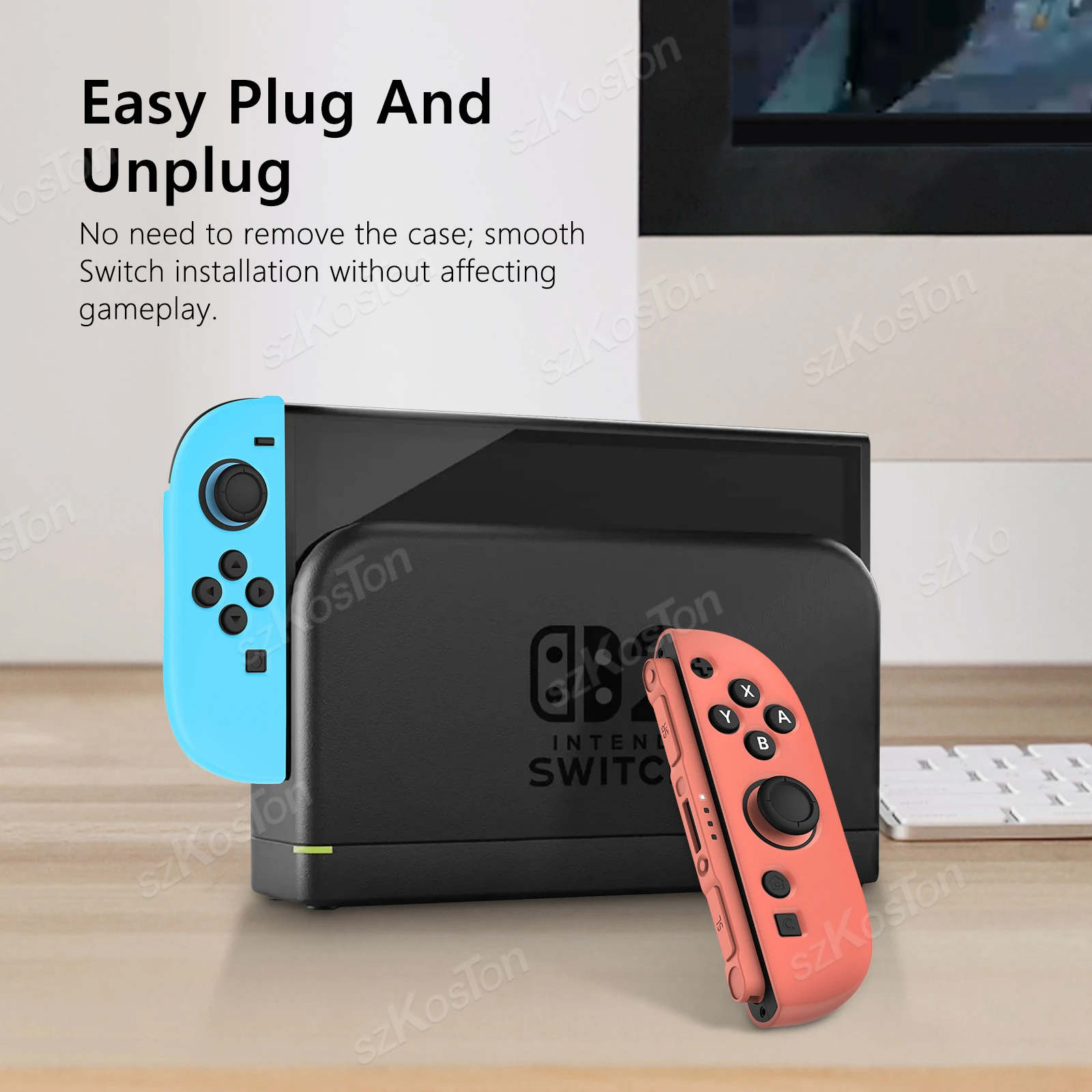 Para NS Switch 2 Joy-Con controlador mango funda protectora de silicona cubierta de protección antideslizante cubierta de protección antideslizante