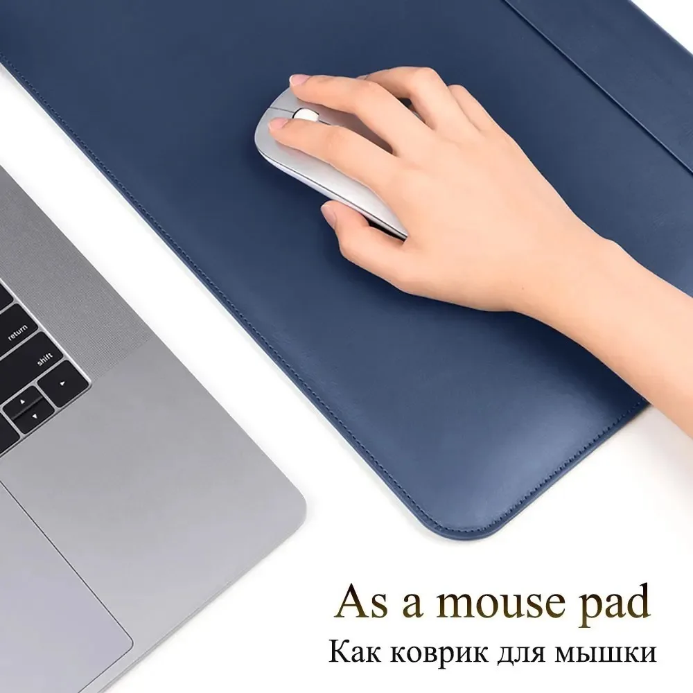 New Laptop Sleeve for MacBook Air 13 Case A2337 A2179 Pro 13 A2338 Waterproof Leather Laptop Bag for MacBook Pro 14 A2442