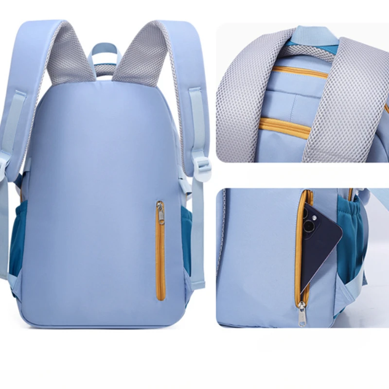 Bonita mochila escolar para adolescentes, morral de viaje impermeable, informal, para escuela primaria