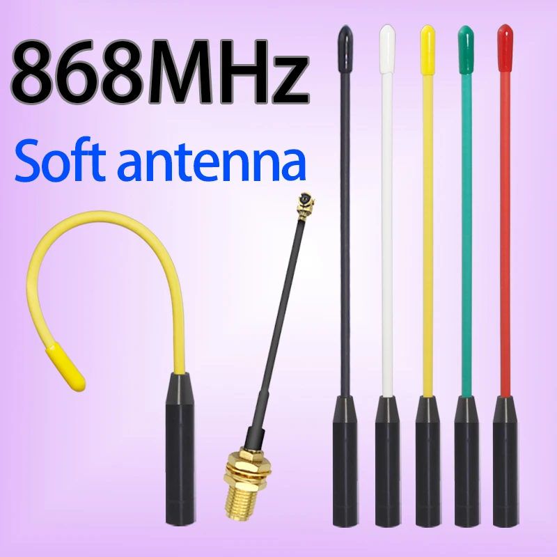 868MHz LoRa WAN 863-870MHz 869MHz Weichantenne Omni High Gain SMA-Anschlussmodul U.FL-1 für Meshtastic Fernsteuerung NB-IoT – Detail 2