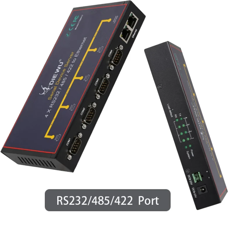 

game Network switch 10/100Mbps Ethernet Serial Server Serial RS232 RS485 RS422 to Ethernet Converter Serial Device Server