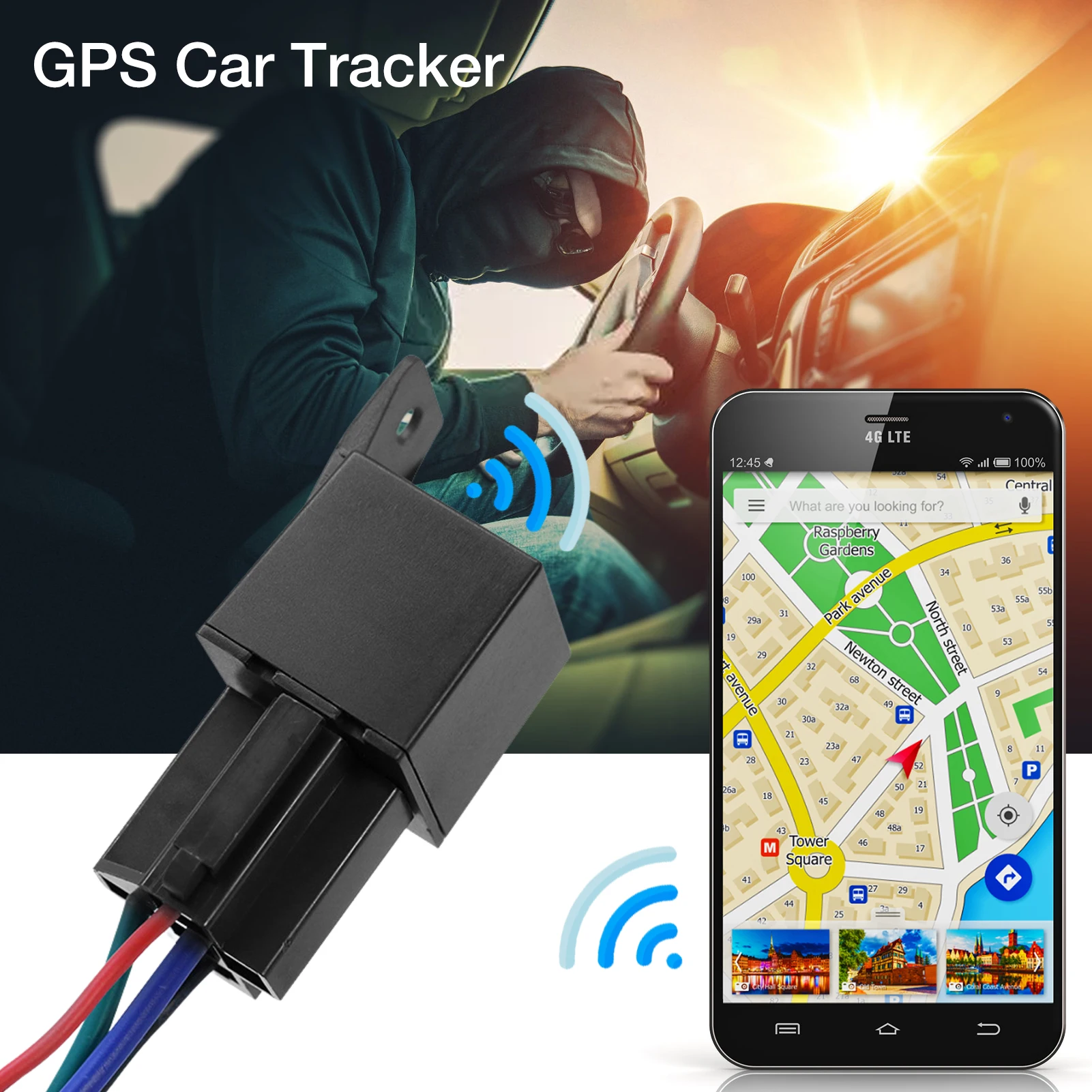 Car GPS Tracker GPS Tracker For Vehicle Real Time Tracking Device For Cars Fleet GPS Tracker Automotive Tracking Device