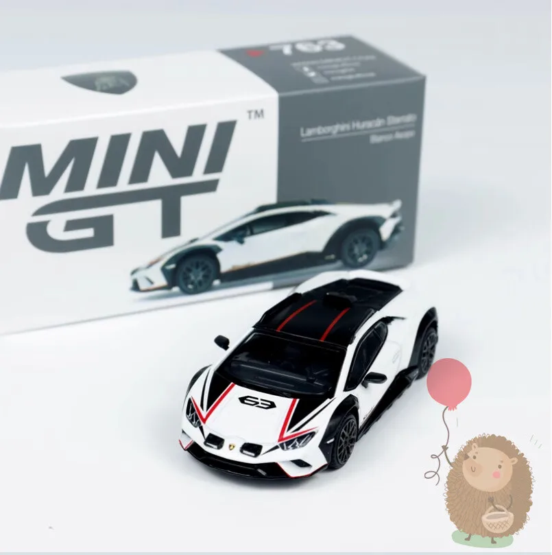 

MINIGT 1/64 Lamborghini Huracan Sterrato Alloy Car Model Diecast Gifts Ornaments