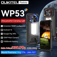 World premier Oukitel WP53 Rugged Phone 6.52\
