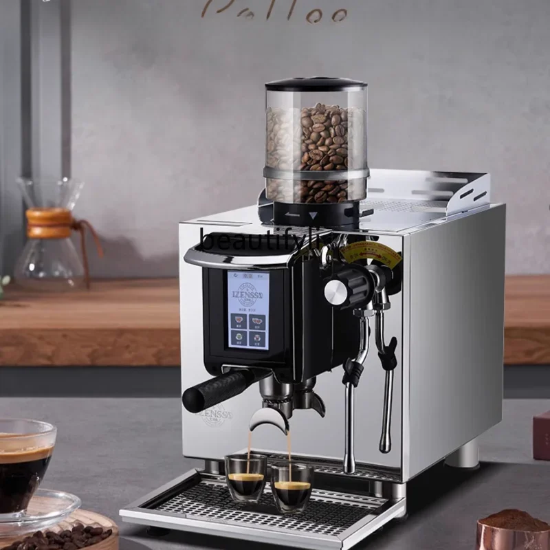 3089 Coffee Machine Commercial Italian Semi-automatic Milk Tea Coffee Shop Grinding All-in-One Machine