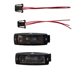 Black Rear Reading Map Dome Light Ceiling Lamp 3B0947291 For VW Golf Passat 1998-2005 Beetle 1999-2010 Bora Superb Leon