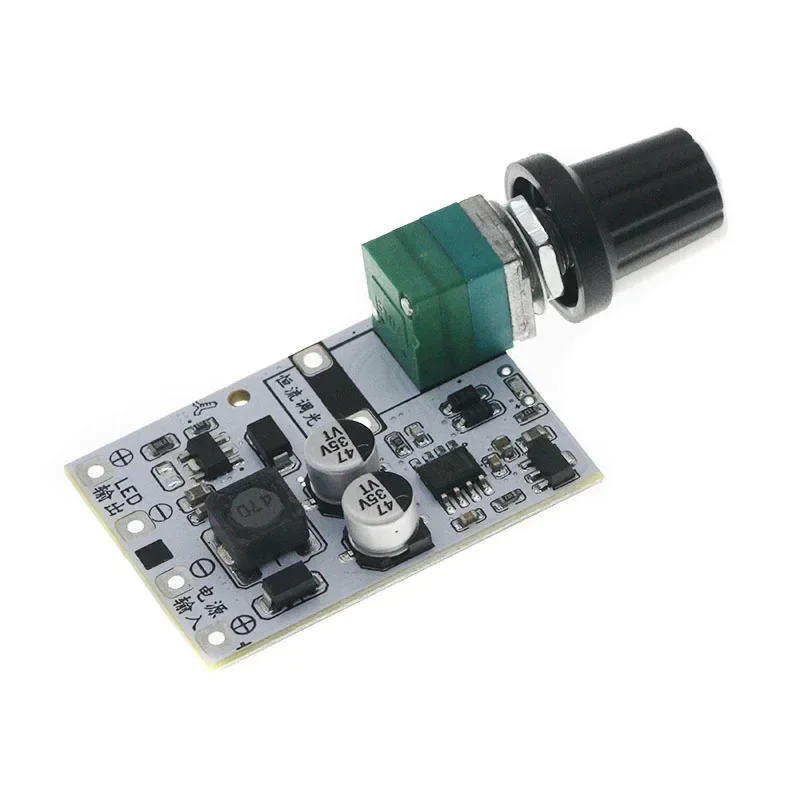 New LED Constant Current Dimming Driver Board Knob High-Power Lighting Desk Lamp Module DC Potentiometer Control