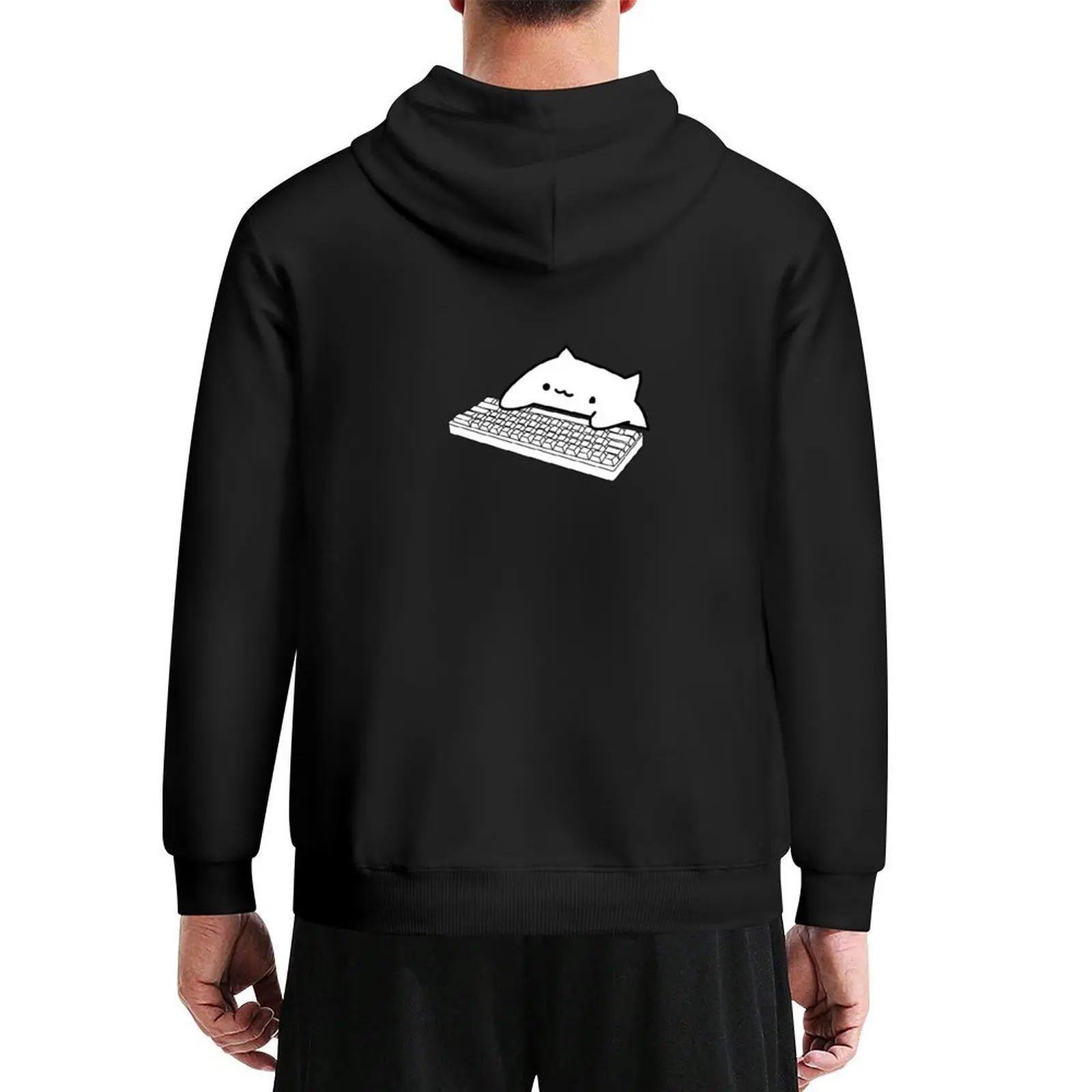 

Bongo Cat Mechanical Keyboard Hoodie japanese style korean clothes autumn clothes blouse mens hoodies