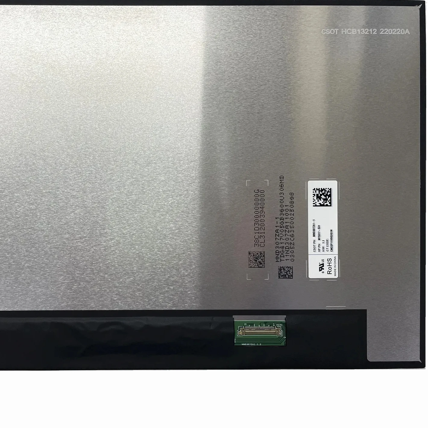 MND307ZA1-1 IPS 13.3"inch Display Panel Matrix Replacement Laptop LCD LED Screen