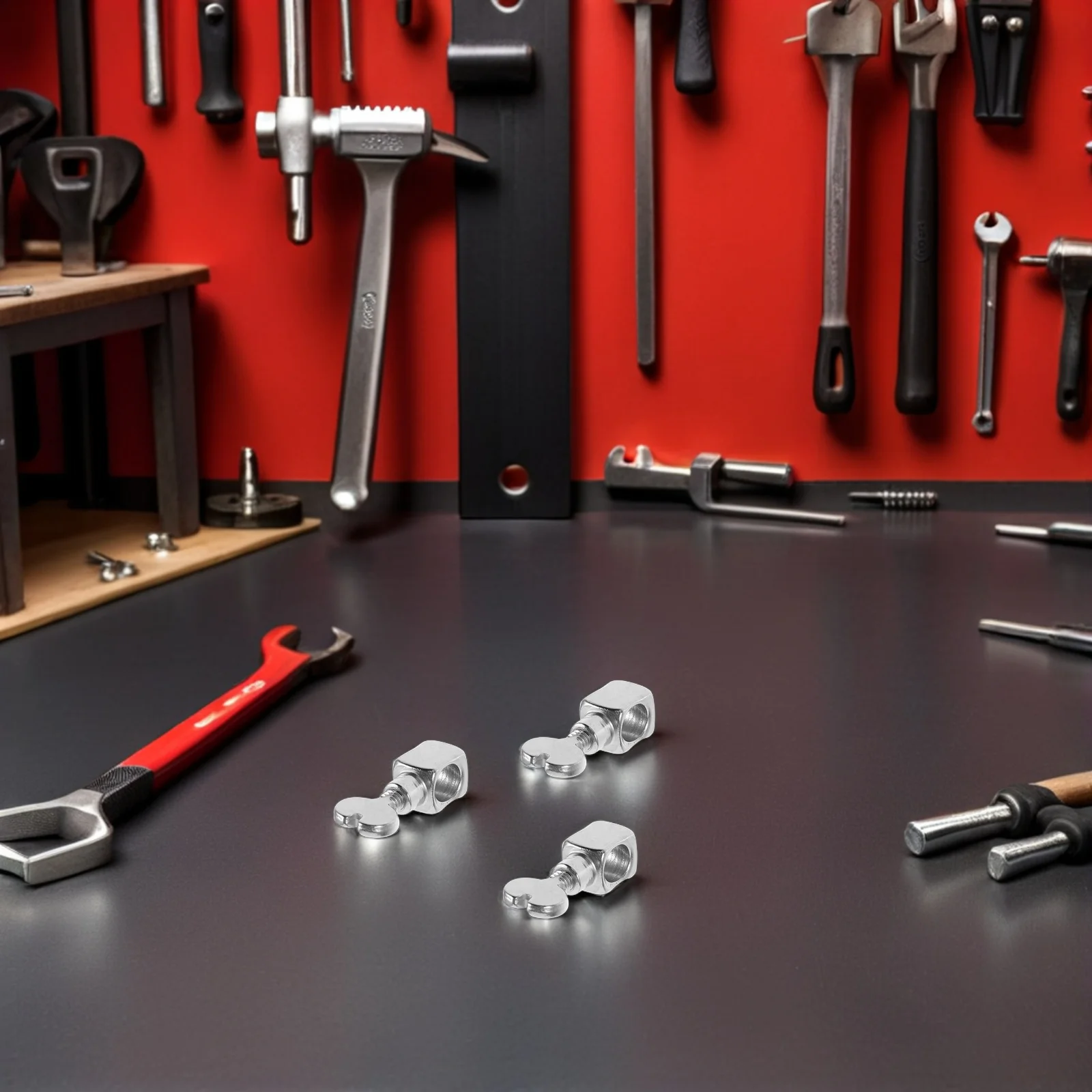 

10Pcs Metal Needle Holders Sewing Machine Needle Clamps Rotatable Handle Screw Replacement for Vintage Sewing Machine