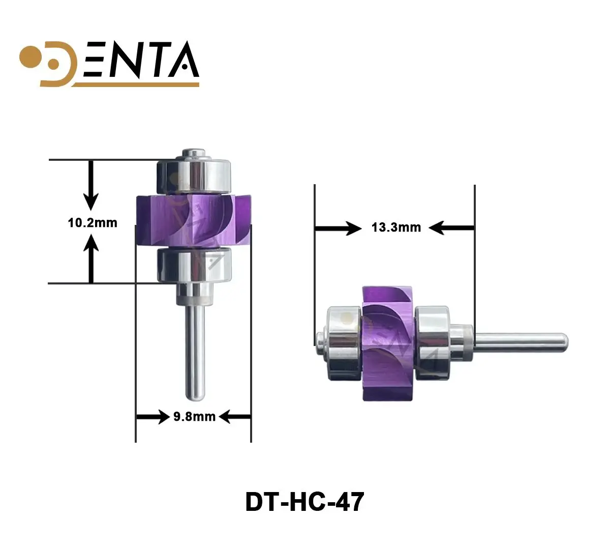 Dental Cartridge Dental Turbine Air Rotor High Speed Handpiece Rotors Fit W Alegra TE Dentistry Accessories
