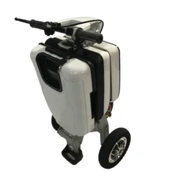 Aluminum materials folding portable electric mobility scooters 350w motor 3 wheel electric scooter with seat for elderly adult