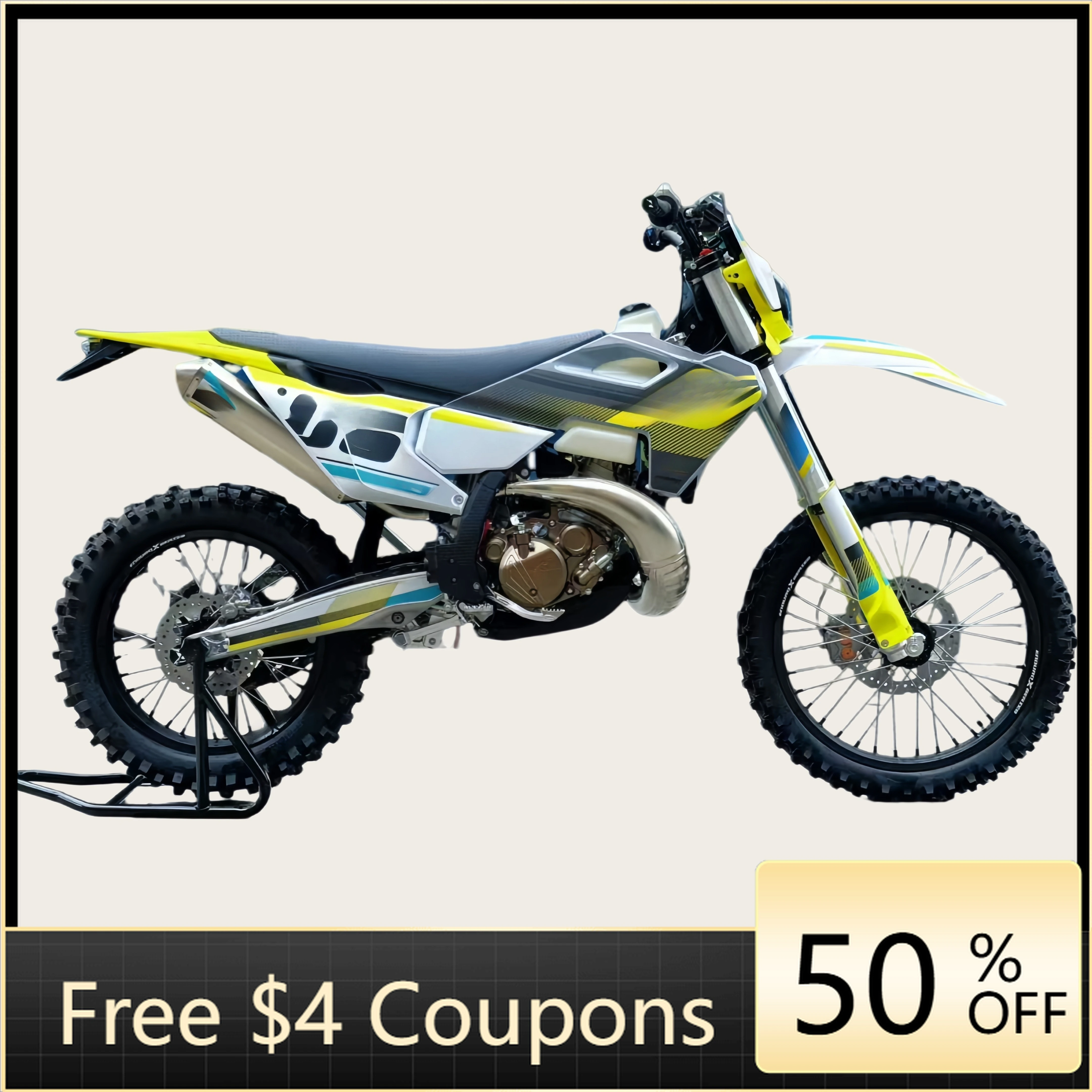 Rs 29.4HP High Torque Off-Road Motorcycle 6-Speed Transmission Off-Road Motorcycle, Racing Off-Road Vehicle