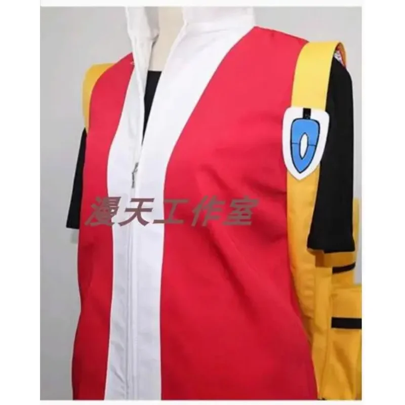

zizi 2025 Trainer Ash Katchum Aed Red Cosplay Costume with bag and hat custom any size